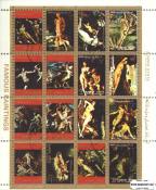 *Známky Ajman 1972 Umenie akty, razítkovaná séria - Kliknutím na obrázok zatvorte -